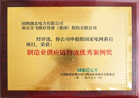 Manufacturing Supply Chain Excellent Case Award