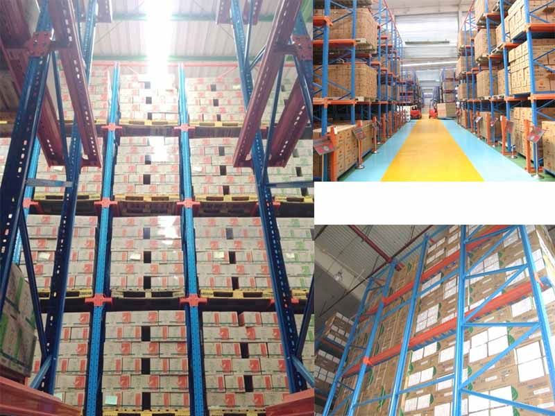 Inform storage drive in racking system